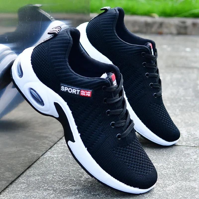 Fashion Big Size Men's Sneakers Breathable Casual Shoes Air Cushion Sport Running Shoes for Men Tennis Training Shoes Zapatillas Hombre