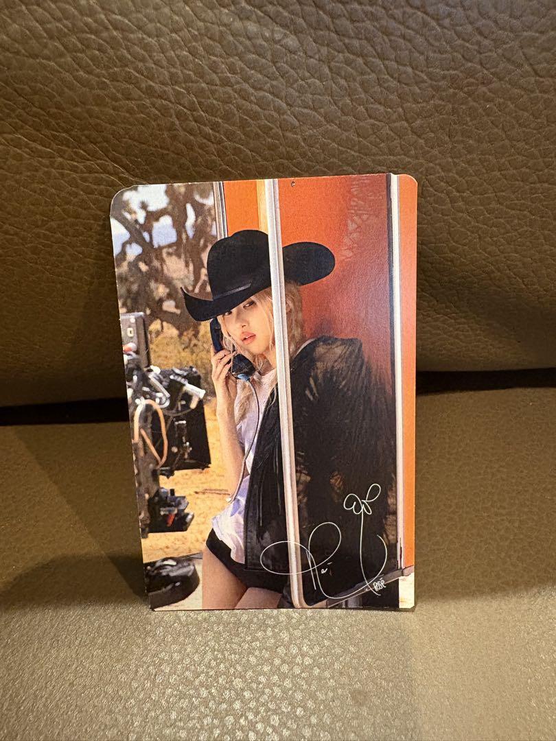 

[USED] ROSE BLACKPINK ROSE Los Angeles Limited Edition Trading Card