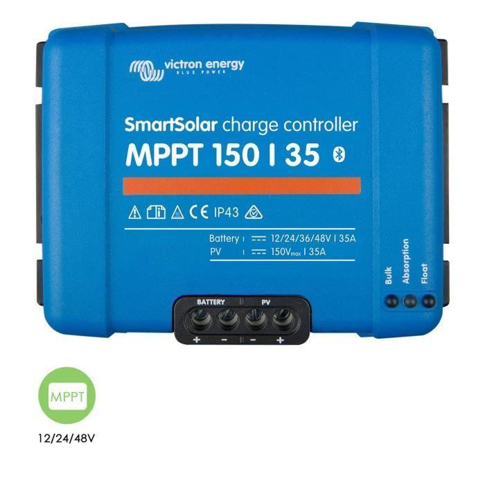 Solární regulátor nabíjení smartsolar mppt 150/35 (12/24/48v) - victron energy