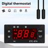 Temperature Controllers LED Digital Thermostat for Incubators Temperature Controllers Thermoregulator Relays