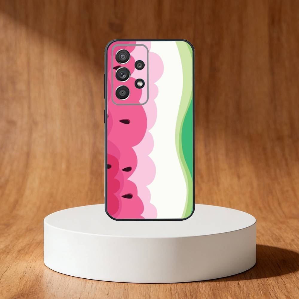

Fruit W-Watermelon Phone Case For Samsung S25,S24,S21,S22,S23,S30,Ultra,S20,Plus,Fe,Note,10,9,5G Black Cover Samsung S24Plus