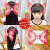 New Kids' Super Fairy 3D Tulle Big Butterfly Hair Clips Elegant Dancing Style Ancient Style Hair Accessories for Little Girls