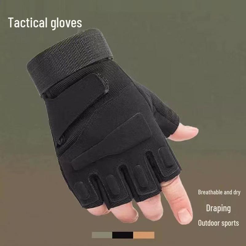 Black Hawk Men s Tactical Non-slip Wear-resistant Gloves – Full/Half Finger for Cycling, Fitness, Sports, Sun Protection, Long Sleeve. L