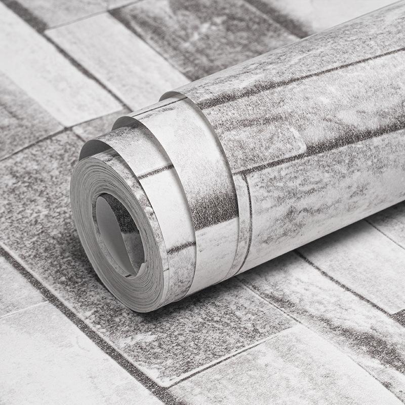 Imitation Brick Grain Wallpaper Non Woven Wallpaper Living Room Bedroom TV Background Clothes Shop Retro Brick Stone Wallpaper