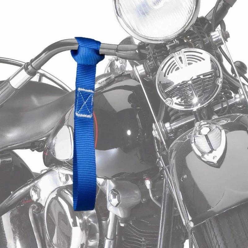2pcs Multifunctional Hook with Trolley Lanyard for Motorcycle Endless Webbing Multifunctional Luggage Binding Belt Straps