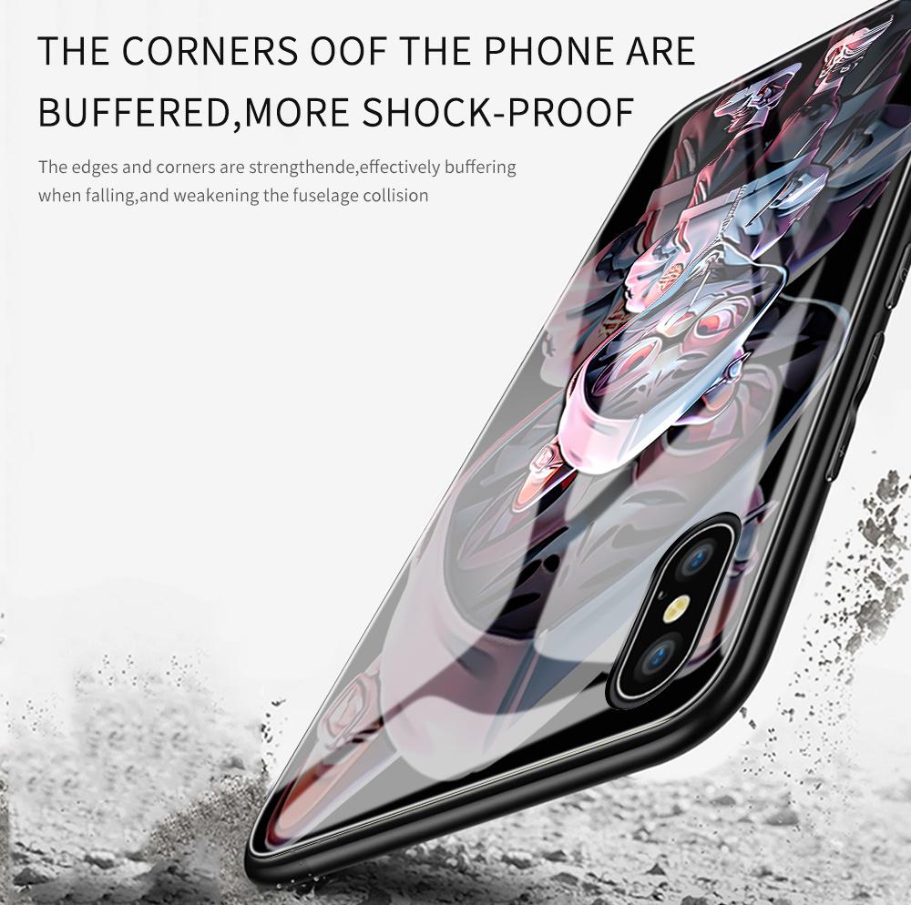 Pouzdro na telefon z tvrzeného skla pro Huawei P30Lite Honor 90Lite 9X X6A X9B Infinix Hot40 Note30 Tecno Spark20 Moto G15 G22 Měkký okraj Nárazuvzdorný Hladký kryt