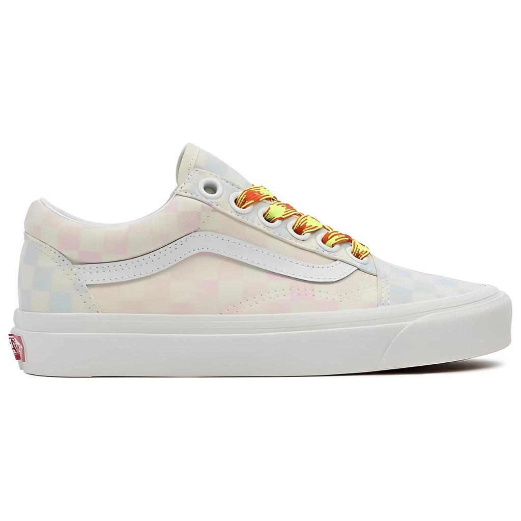 Vans Anaheim Low Top Skate Shoes Unisex Sneakers White Blue Pink VM0A54F3B37