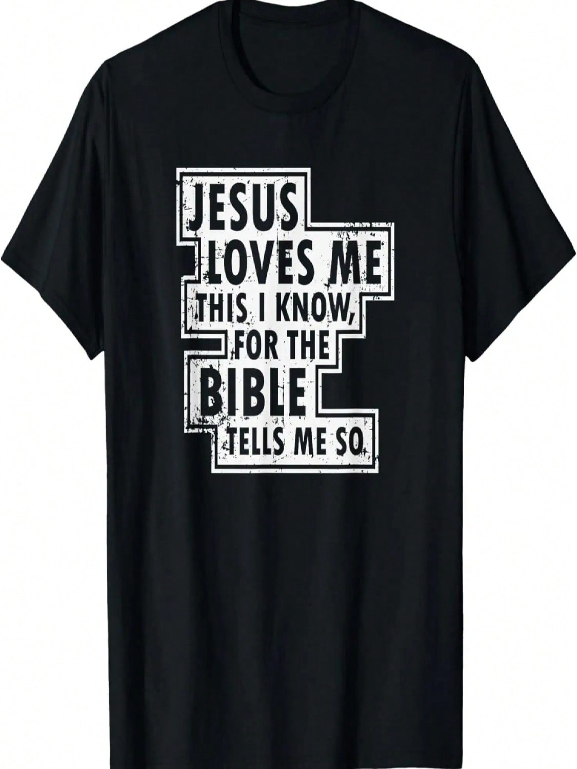 Jesus Loves Me This I Know Faith T Shirt S разноцветный