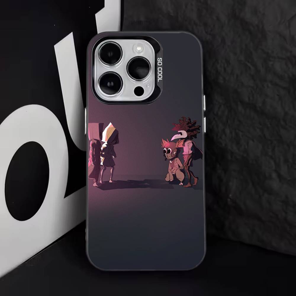 L-Little Nightmares-S 3 Phone Case For iPhone 17,16,15,14,13,12,11,Pro,Max,Plus,E,Air,Mini Black Tpu Cover