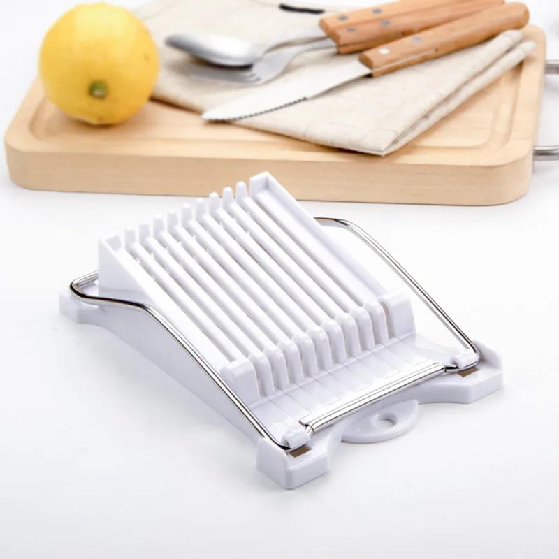 Meat Slicer Reinforced Stainless Steel Egg Fruit Soft Cheese Slicer Spam Cutter Bread Slice Cutting Tool Kitchen Accessories
