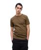 AVIREX DAILY RIB CREWNECK TEE 6143502 men's L size 075 olive