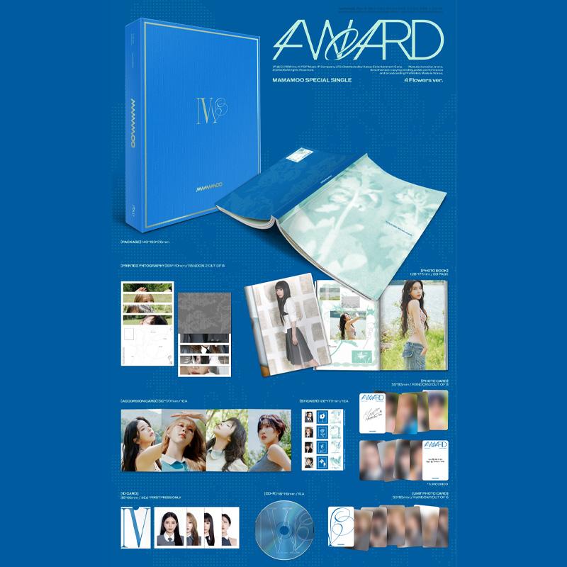 [VORBESTELLUNG] MAMAMOO – Special Single 4WARD (4 Blumen Ver.)