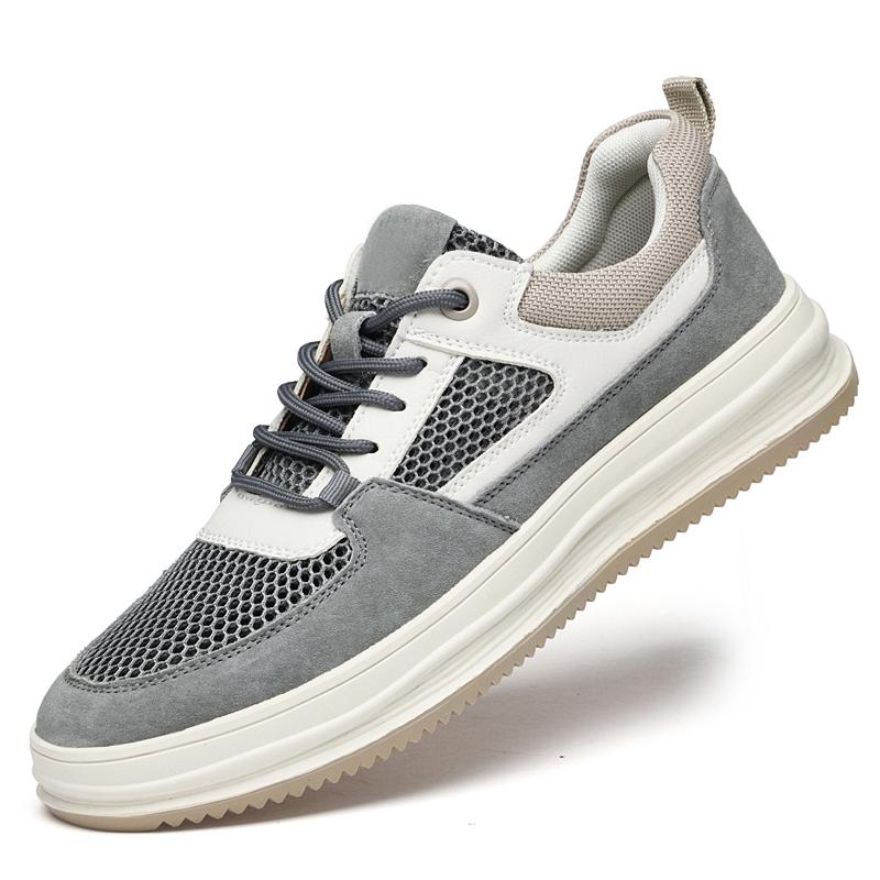 British Style Genuine Leather Men Casual Shoes Loafers Comfortable Moccasins Men Flats Shoes Breatbable Men Sneakers