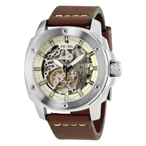 

Fossil Modern Machine Skeleton Dial Automatic Men s Watch ME3083