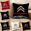 C-CITROEN-N Pillow Case Anti-dustmite Pillowcase Invisible Zipper Silky Short Plush Sofa Cushion Cover