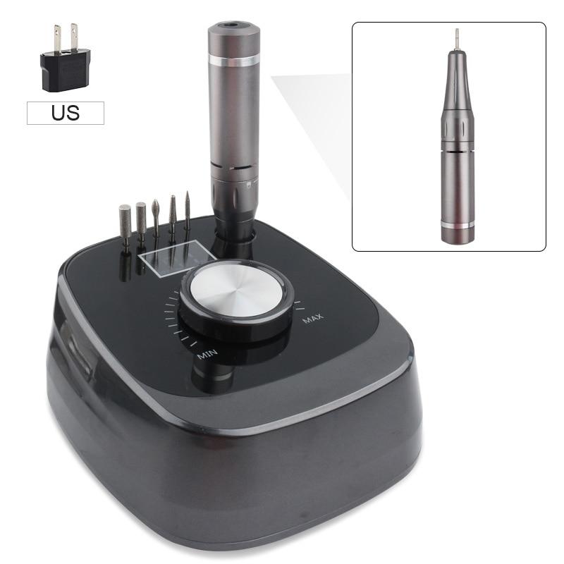 

40000 об/мин профессиональная перезаряжаемая портативная дрель для ногтей электрическая полировка маникюрная машинка для акриловых гелевых ногтей