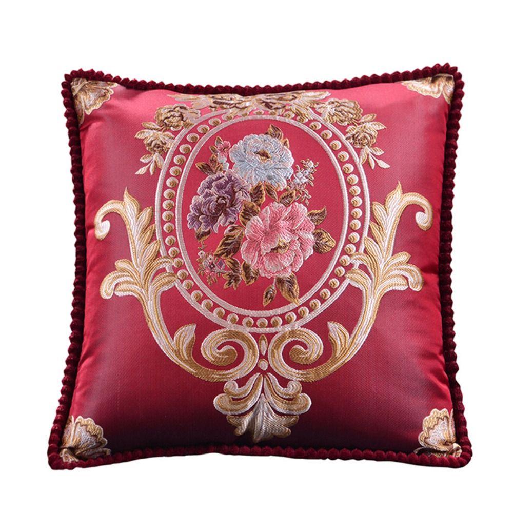 Decorative Pillowcase Europe Style Throw Pillow Case Retro Sofa Pillow Case