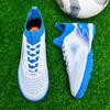 High Top Football Shoes Boys and Girls Teen Students Game Training Shoes TF Shredded Nails Artificial Football Sneakers