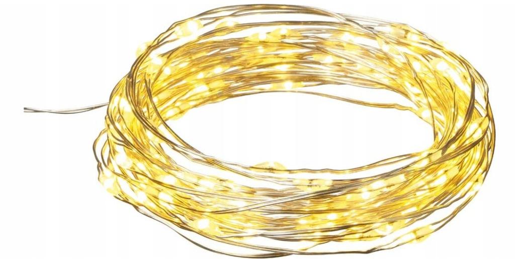 Wire Lights 50 Led Battery-Powered Colorful Wire Garland For Rgb Decoration