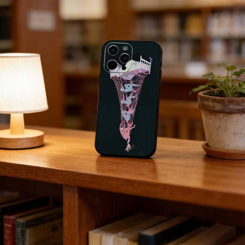 

Artistic inspiration Phone Case For iPhone 17, 16,15,14,13,12,11 Plus,Pro Max, Others Soft Black Cover iPhone12Pro