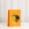 StoBag pumpkin gift wrapping bags kraft paper treat bags halloween thanksgiving day packaging bags for sweets autumn candy favor