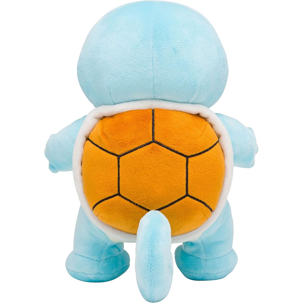 Pokemon Center Original Squirtle Plush Toy 21x15x13 cm Soft Stuffed Animal