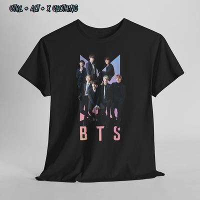 T-shirt Kpop BTS Unisexe T-shirt Fan Kpop T-shirt Concert Musical T-shirt Graphique