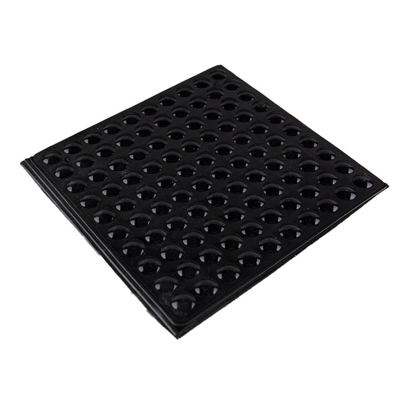 100Pcs Silicone Buffer Pads Anti-Slip Damper Furniture Door Stopper Bumper