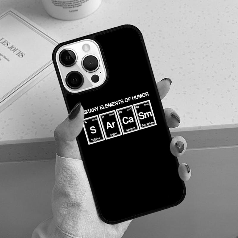 Chemistry Phone Case For iPhone 17 Air 11 12 13 14 15 16 Pro Max Cover For iPhone 17 Air Max 5 Plus Coque Shell