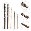 Cobalt Drill Bit 5pcs Per Set HSS-Co 5% M35 Cobalt High Quality