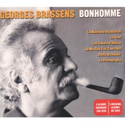 CD GEORGE BRASSENS - Bonhomme (3CD) NOT3CD027 Not Now Music 2009 UK World Music Used