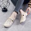 Fashion New Women's Half-pack of Drag Sandals, Middle-aged and Elderly Lazy Soft-soled Hollowed-out Non-slip Waterproof Sandals