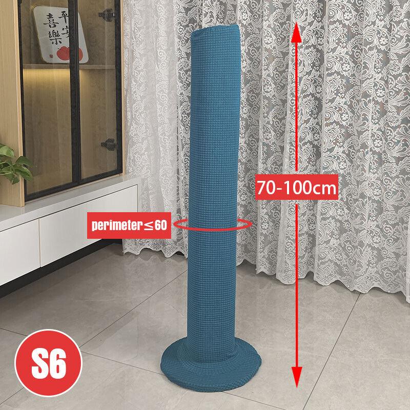 1pc Tower Fan Cover Vertical Floor Standing Electric Fan Protective Cover Universal Home All-inclusive Anti- Dirty Storage Bag