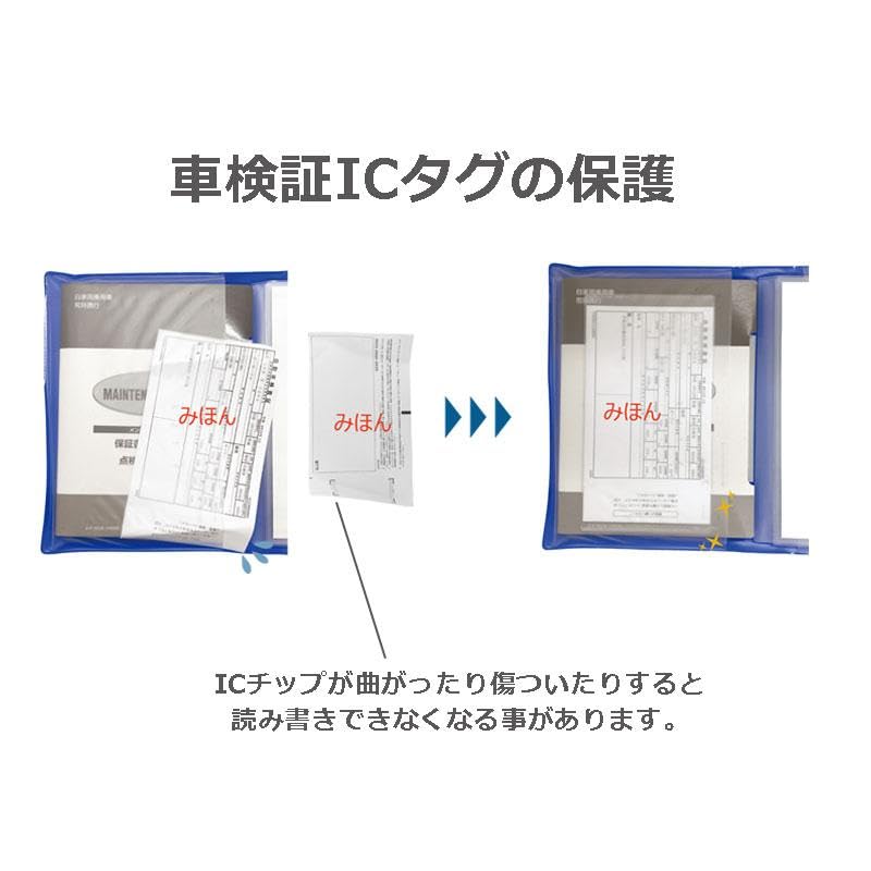 Electronic Vehicle Inspection Certificate Protective Pack of 50 Cases, Clear, Compact,