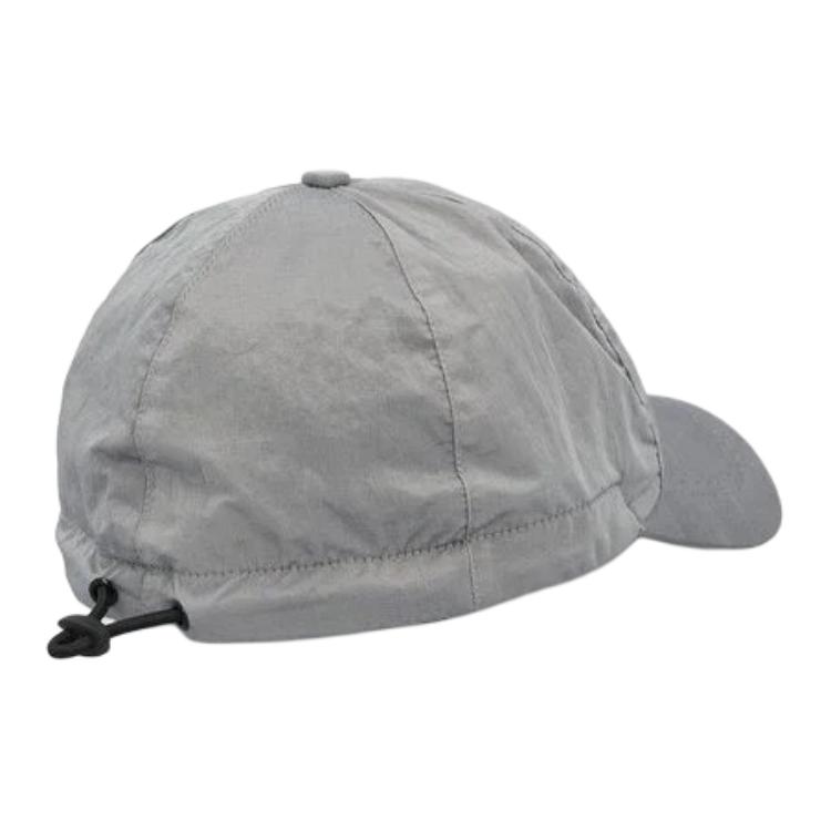 STONE ISLAND Logo Design Nylon Polyester Duckbill Cap Men Caps Gray K1S159100995S0076-V0061