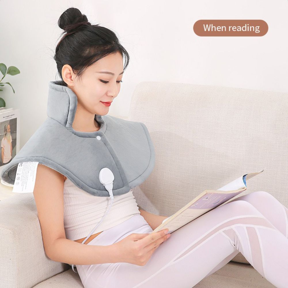 6-Level Temperature Warm Shawl Washable Heated Shoulder Wrap Electric Heating Pad For Home