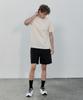BASIC HOUSE Cool Sorona Regular Fit Round Neck Short Sleeve T-Shirt Ivory Lzts3107