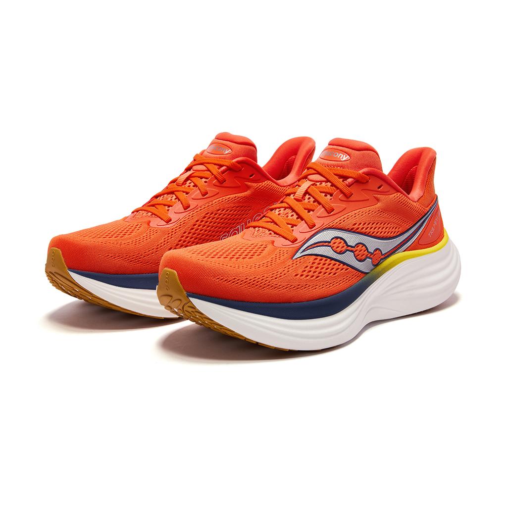Saucony Triumph 24 Cushioning Training Marathon Breathable Running Shoes Unisex sneaker Orange S102086-1001