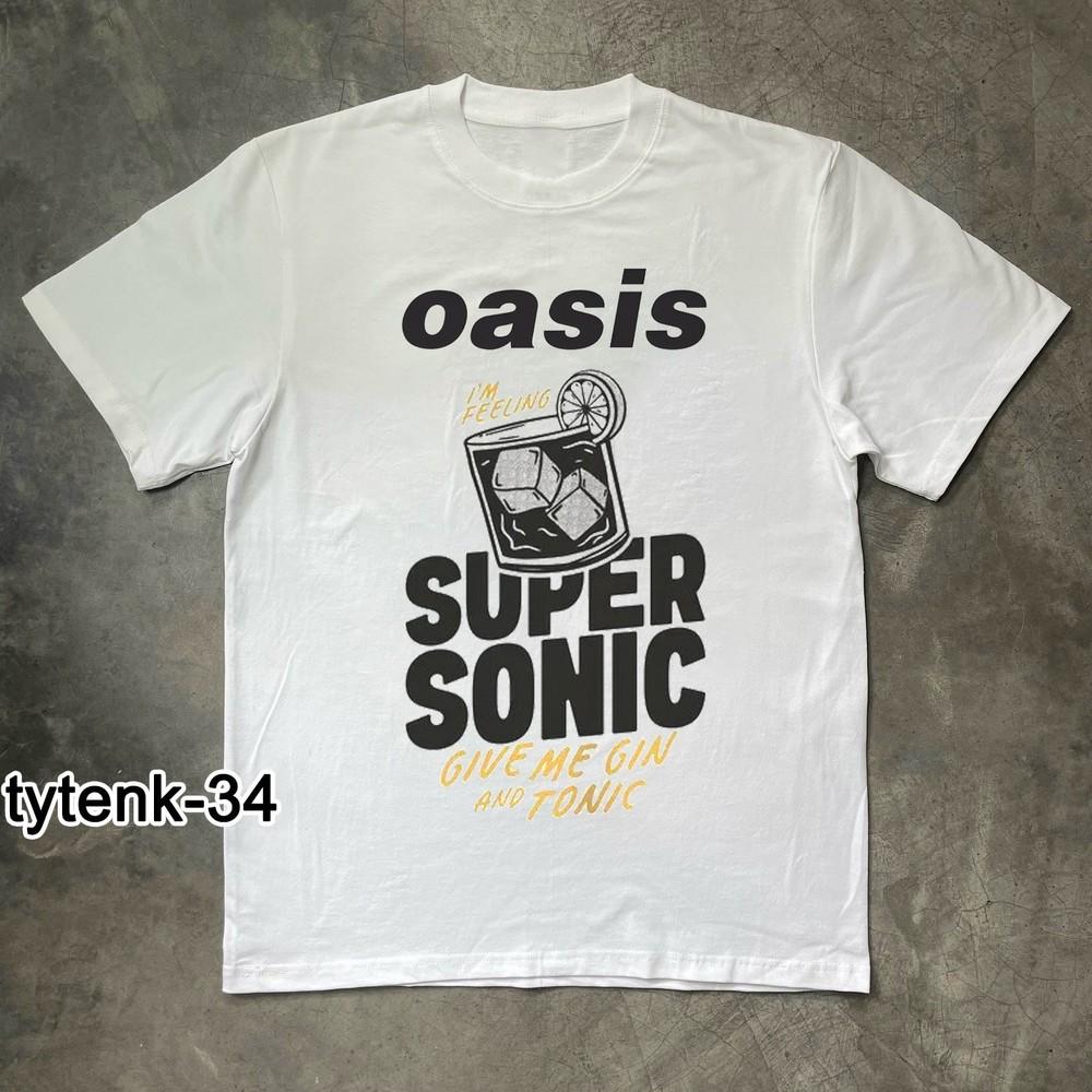 Rare! Oasis Supersonic T-Shirt, Unisex White T-shirt, Size S-5XL Unisex T-Shirt L