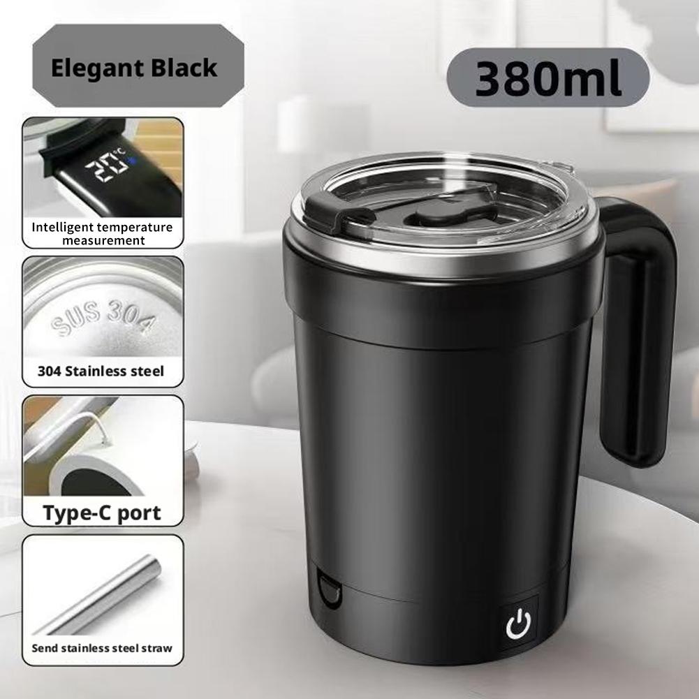 Automatic Coffee Stirring Cup Magnetic Tumbler Rotating Stirring Cup Electric Portable Coffee Cup Kitchen Accessories