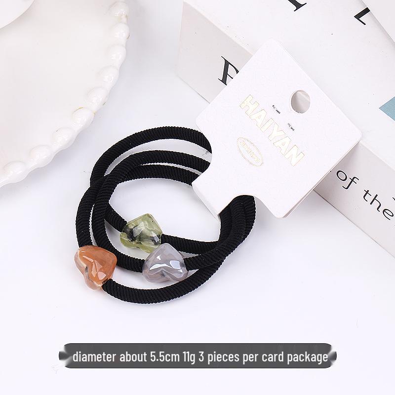 

Корейские леопардовые повязки для волос из панциря черепахи - Стильные повседневные резинки для хвостика