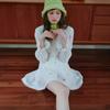 Ceme Adu Cest_Flower Tiered Banding Skirt