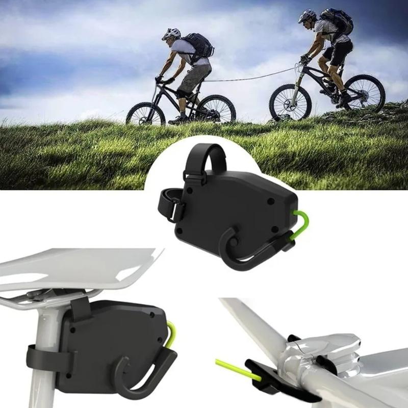 Retractable Bike Tow Rope Belt Strap Parent-Child Pull Traction Rope Bike Towing System Bike Bungee Tow Rope Pull Strap