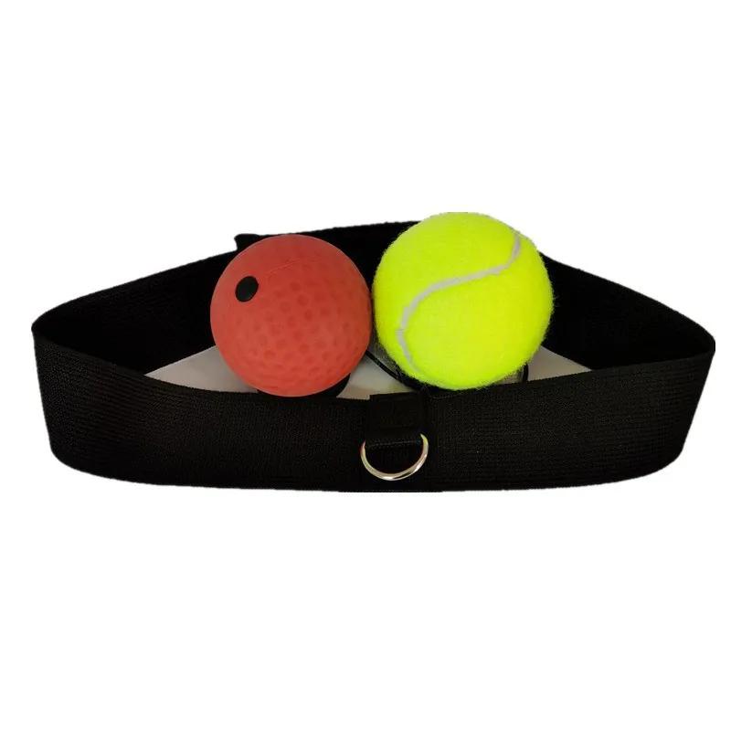 Boxing Punching Ball Head-mounted Reflex Speed Balls MMA Sanda Raising Reaction Force Hand Eye Training Gym Muay Thai Exercise