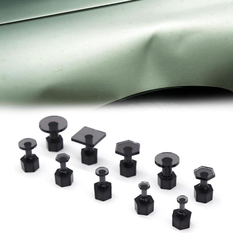 10pcs Car Body Dent Remover Auto Maintenance Tool Damage Removal Tools Pulling Dent Puller