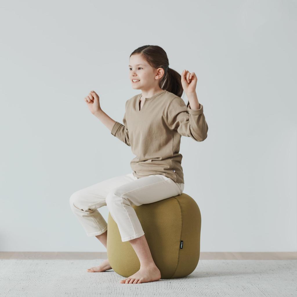 And Medical MALLOW MINI Knit Balance Ball Chair Balance Cushion Exercise Posture Support Office Desk Work Stretching Kids Gift Knit