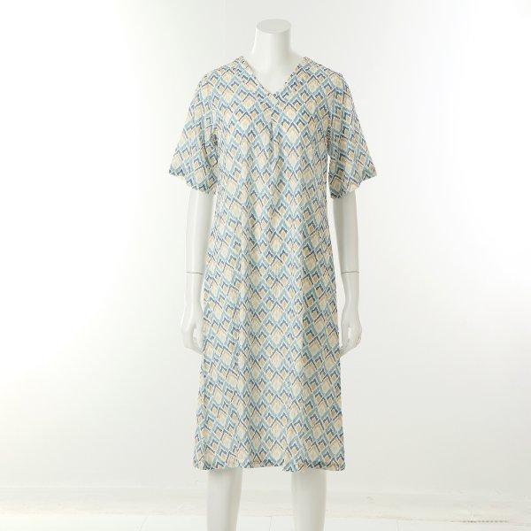 Venus Geometric Print Night Dress Vevs118l