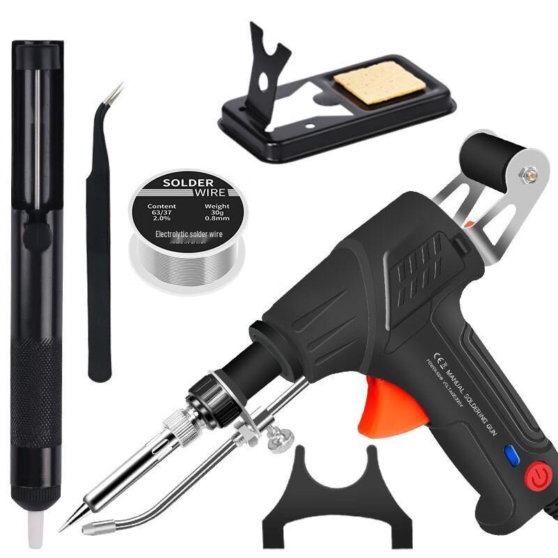 

Xuanzhizhun Internal Heating Soldering Gun Kit CN plug (adapter included)