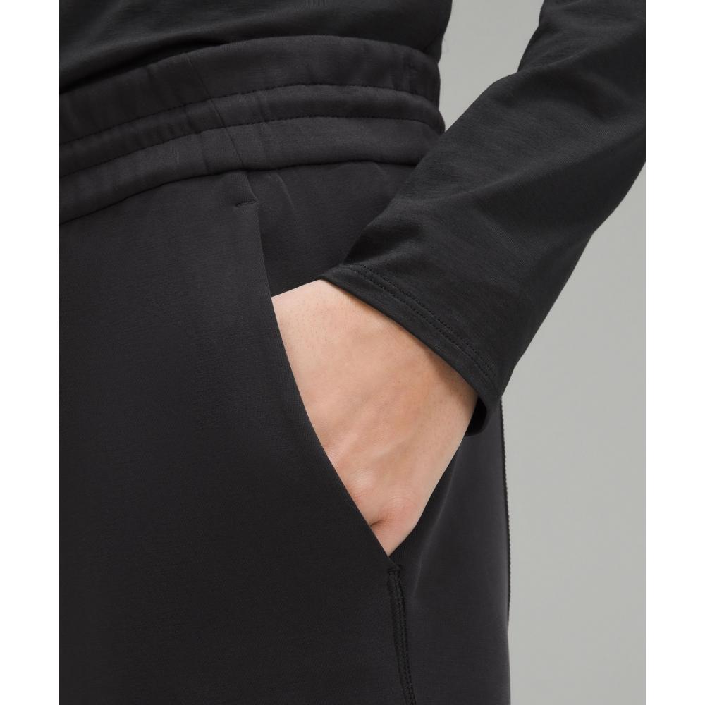 Lululemon Softstreme High Rise Straight Leg Cropped Pant Black