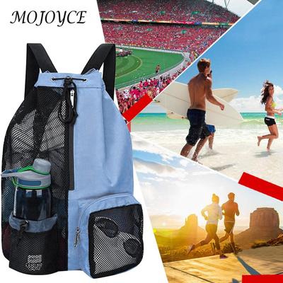 Mesh Rugzak met Trekkoord Zwemmen Sporttas Lichtgewicht Trekkoord Gymtas Waterdicht Verstelbare Band voor Zwemmen Gym